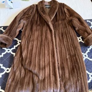 Luxurious Brown Fur Coat